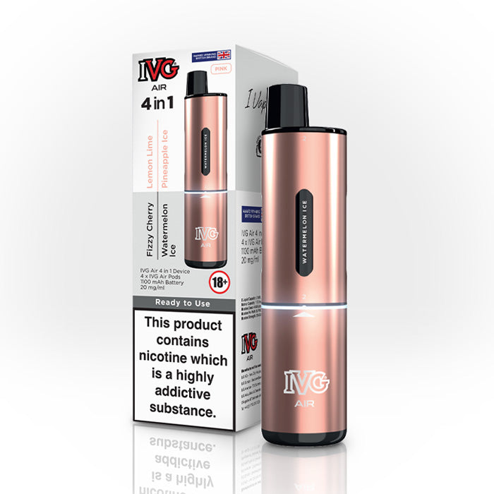 IVG Air 4 in 1 Vape Kit Pink Edition