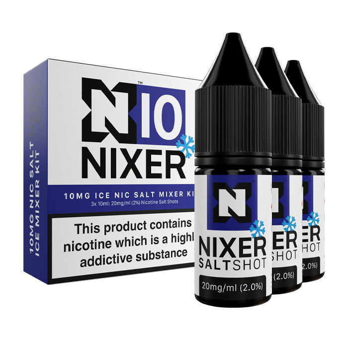 10mg Nic Salt Ice Nixer Mixer Kit