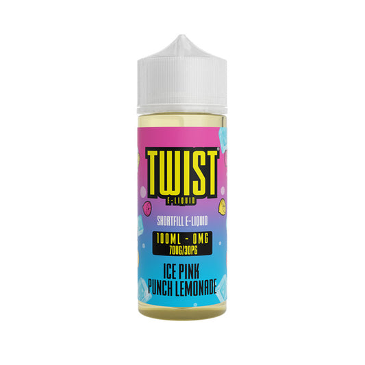 Ice Pink Punch 100ml Shortfill E-Liquid by Twist