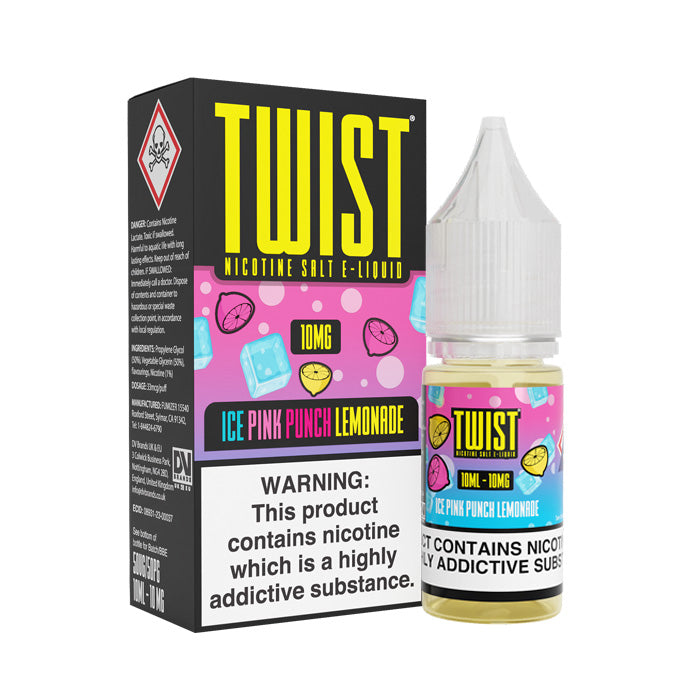 Ice Pink Punch Nic Salt E-Liquid by Twist