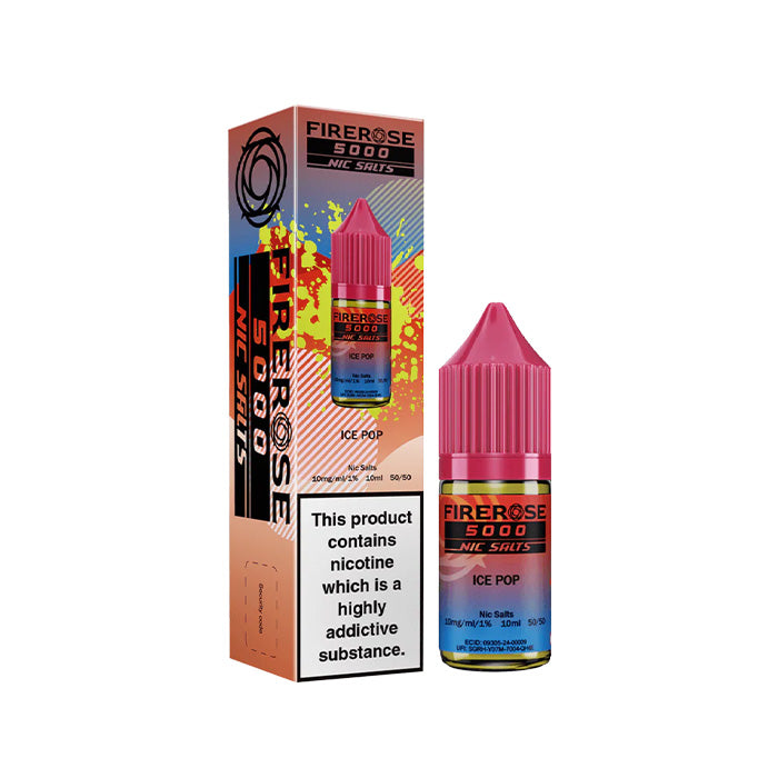 Ice Pop 10ml Nic Salt E-Liquid by Firerose 5000