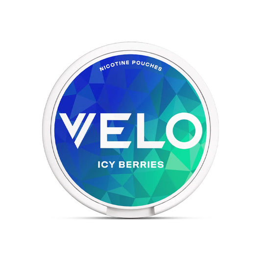 Tub of Icy Berries Velo Slim Nicotine Pouches