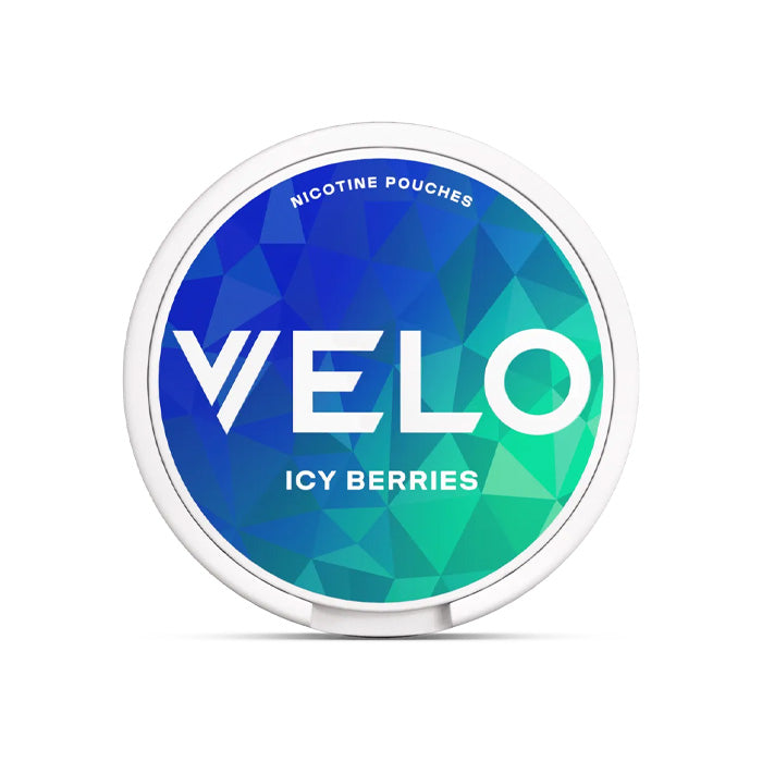 Tub of Icy Berries Velo Slim Nicotine Pouches