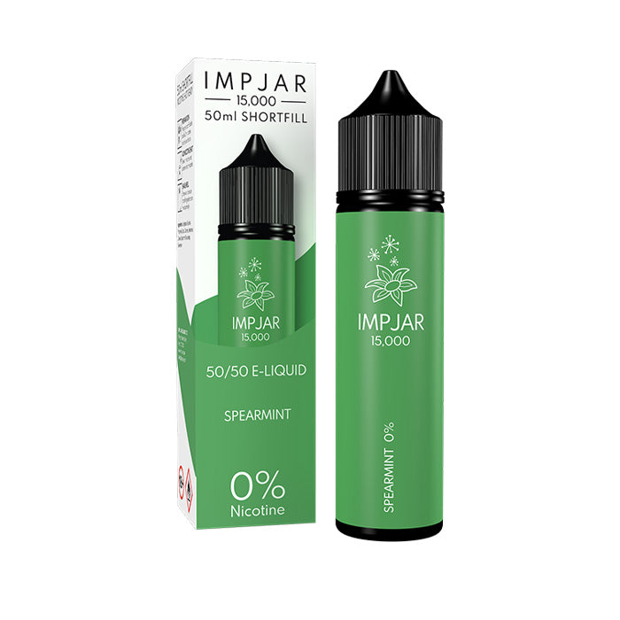 Impjar 50ml Shortfill E-Liquid Speamint