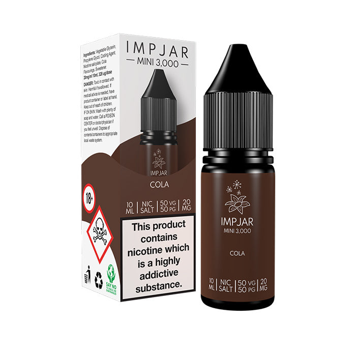 Impjar Mini 10ml Nic Salt E-Liquid Cola