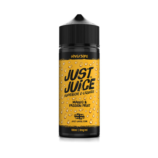 Just Juice 100ml E-Liquid Mango & Passion Fruit