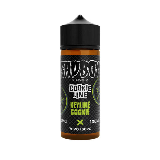 Keylime Cookie 100ml Shortfill E-Liquid by Sad Boy