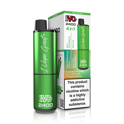 Kiwi Edition IVG 2400 Disposable Vape