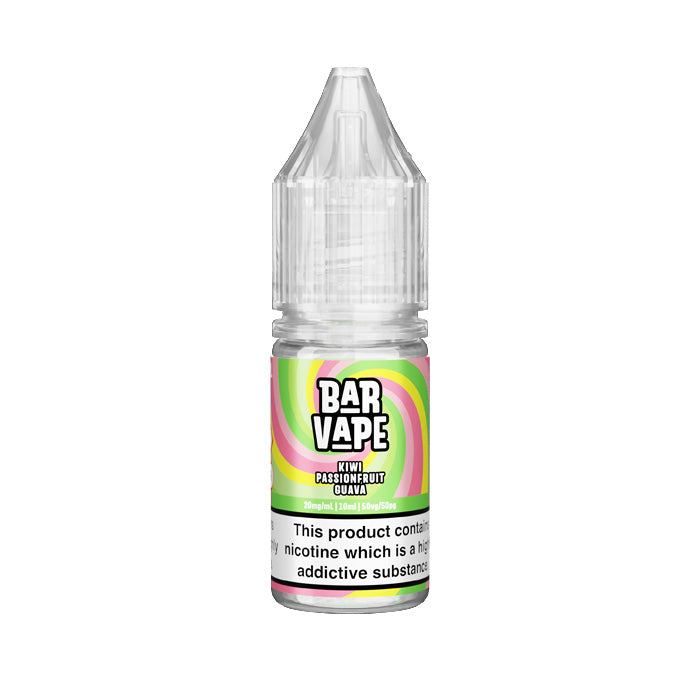 Kiwi Passionfruit Guava Bar Vape Nicotine Salt by Wick Liquor