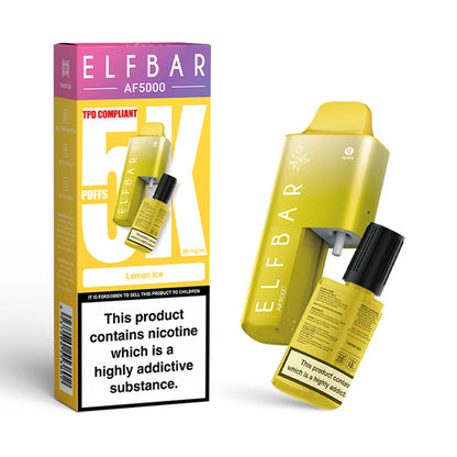 Elf Bar AF5000 Disposable Vape Lemon Ice