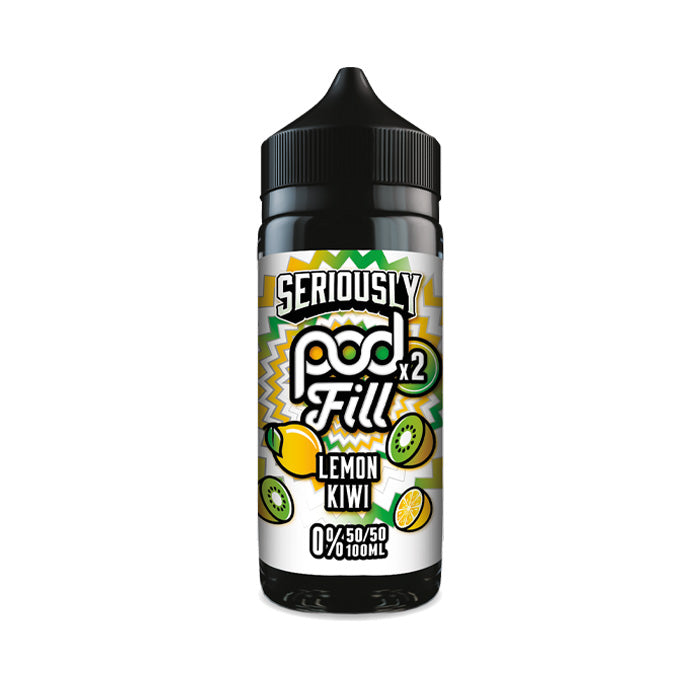 Lemon Kiwi 100ml Shortfill by Seriously Podfill x2