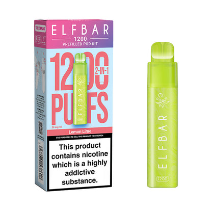 Lemon Lime Elf Bar EB1200 Disposable Vape