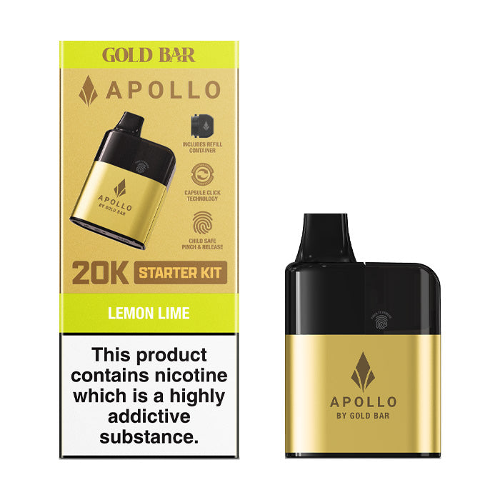 Lemon Lime Gold Bar Apollo 20K Starter Kit and Box