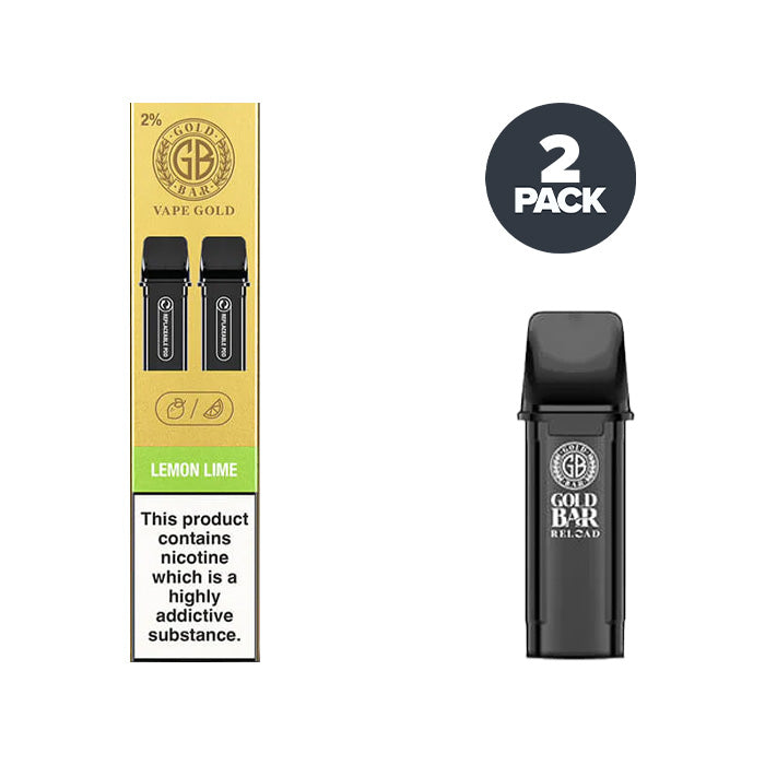 Lemon Lime Gold Bar Reload Pre-filled Pods