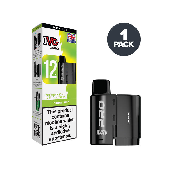 Lemon Lime IVG Pro 12 Refill Pack