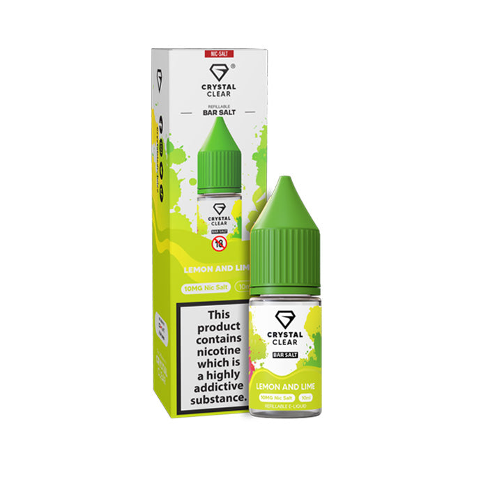 Lemon & Lime Nicotine Salt by Crystal Clear