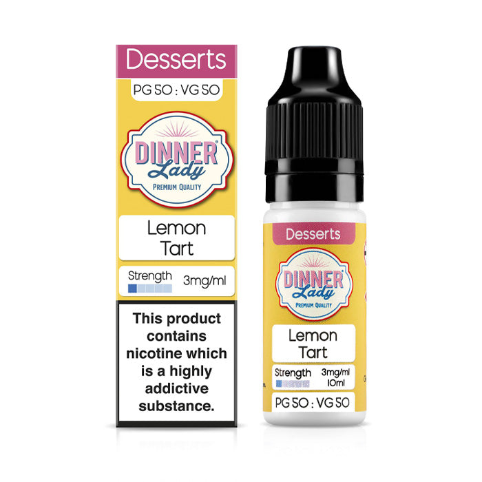 Lemon Sherbet 10ml E-Liquid by Dinner Lady