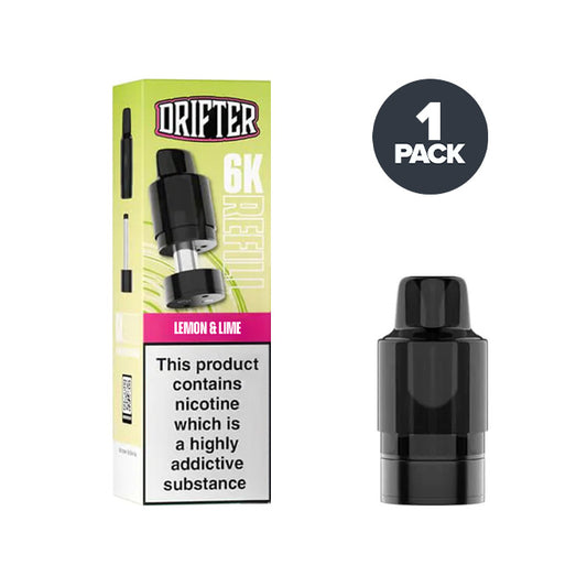 Lemon Lime Drifter 6K Pre-filled Pod and Box