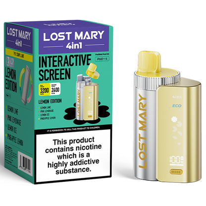 Lost Mary 4in1 Pod Kit Lemon Edition