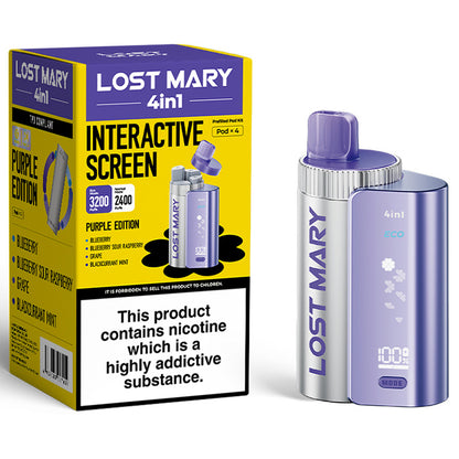 Lost Mary 4in1 Pod Kit Purple Edition