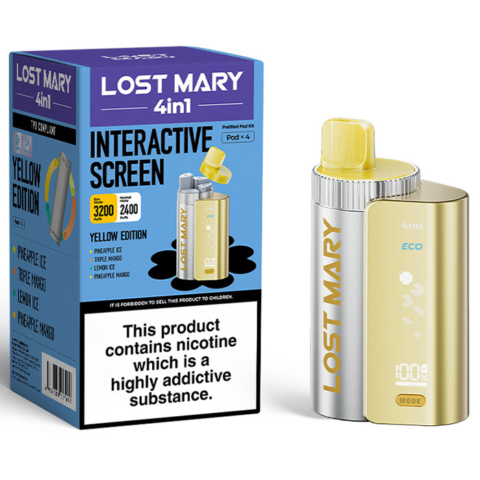 Lost Mary 4in1 Pod Kit Yellow Edition