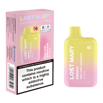 Lost Mary BM600S Disposable Kit Pina Kiwi Lemonade