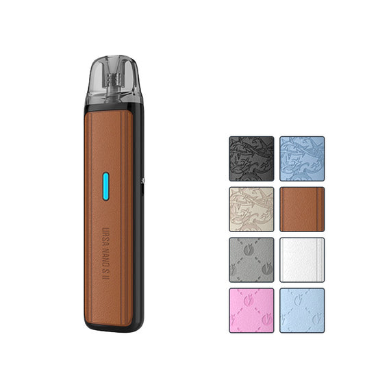 Lost Vape Ursa Nano S2 Pod Vape Kit with 8 squares showcasing 8 out of the 9 available colours