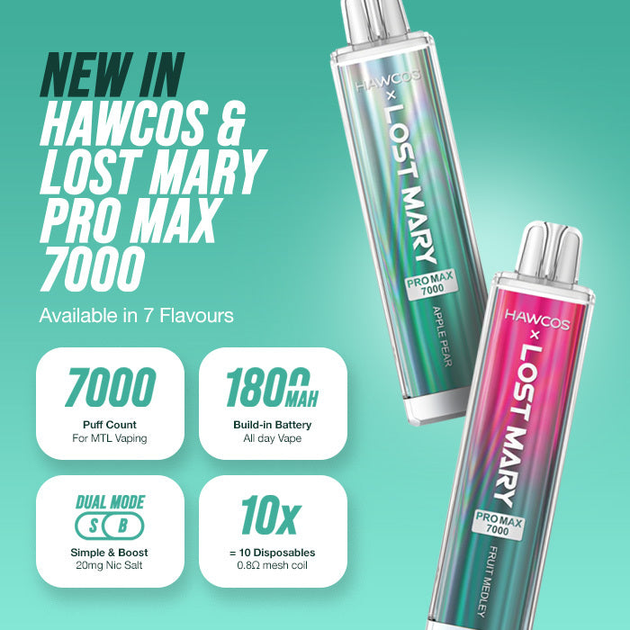 HAWCOS Lost Mary Pro Max 700 Vape Device