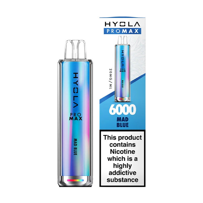 Mad Blue Hyola Pro Max 6000 Disposable Vape and Box