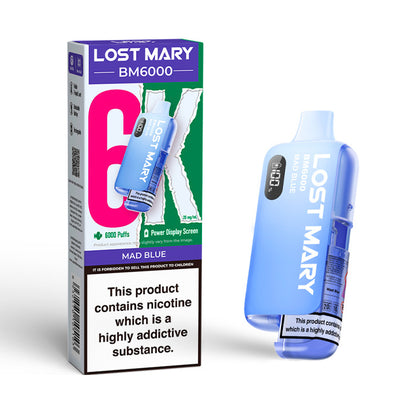 Mad Blue Lost Mary BM6000 Disposable