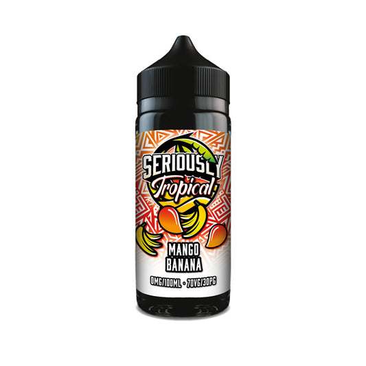 Mango Banana 100ml Shortfill E-Liquid by Seriously Tropical