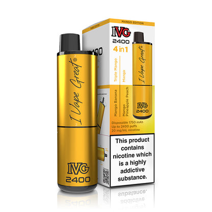 Mango Edition IVG 2400 Disposable Vape