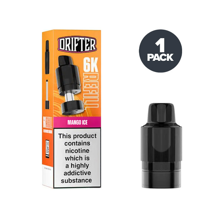 Mango Ice Drifter 6K Pre-filled Pod and Box