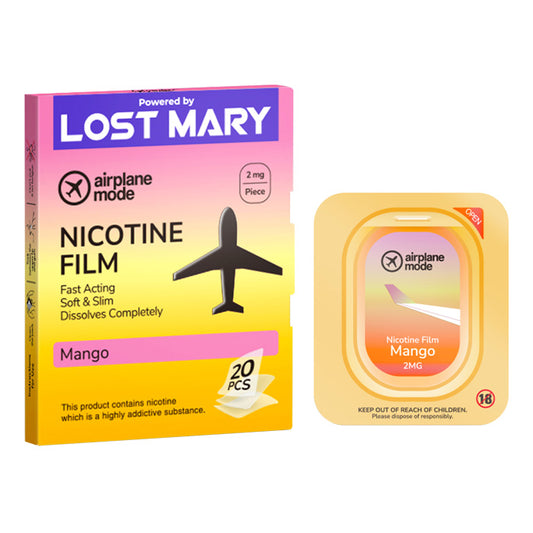 Mango Lost Mary Airplane Mode Nicotine Film