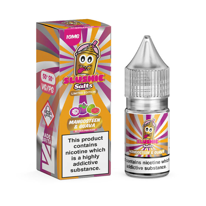 Mangosteen Guava 10ml Nic Salt E-Liquid by Slushie Originals