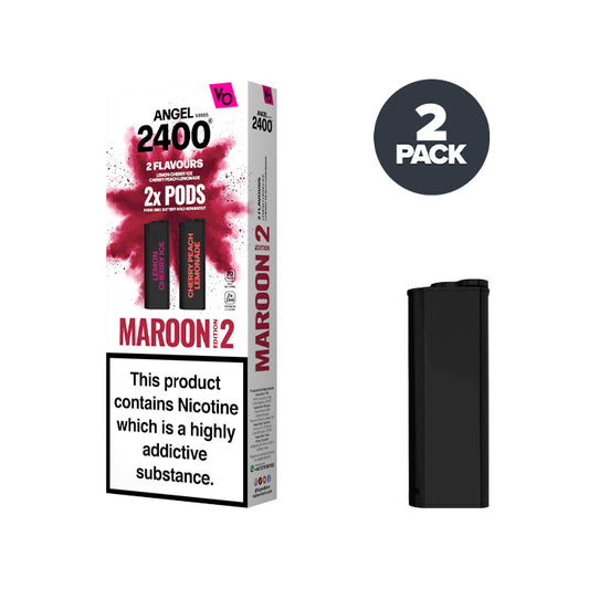 Maroon 2 Angel 2400 Pre-filled Pods