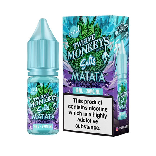 Matata Iced Nic Salt by Twelve Monkeys