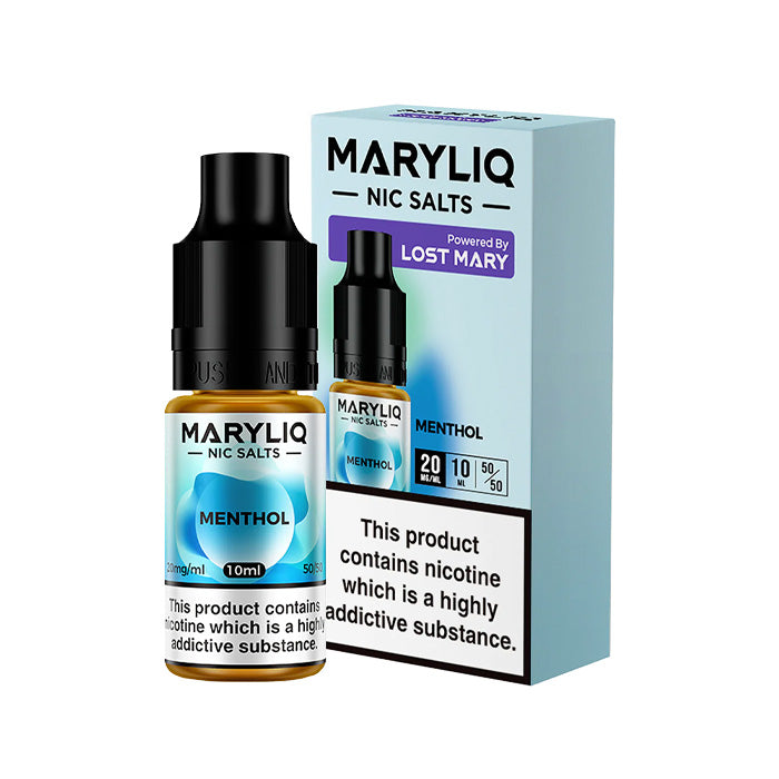 Menthol 10ml Nic Salt E-Liquid by MaryLiq