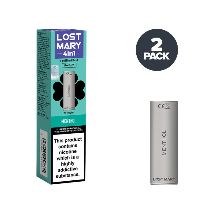 Menthol Lost Mary 4in1 Pre-filled Pods