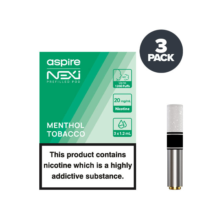 Menthol Tobacco Aspire Nexi One Pods