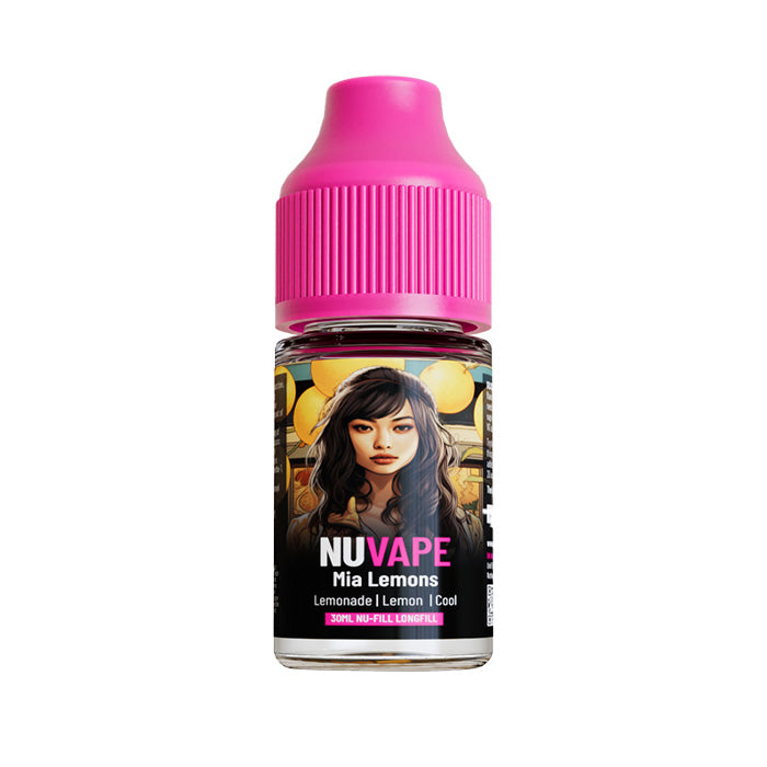 Mia Lemons 30ml Nic Salt E-Liquid by Nu-Fill