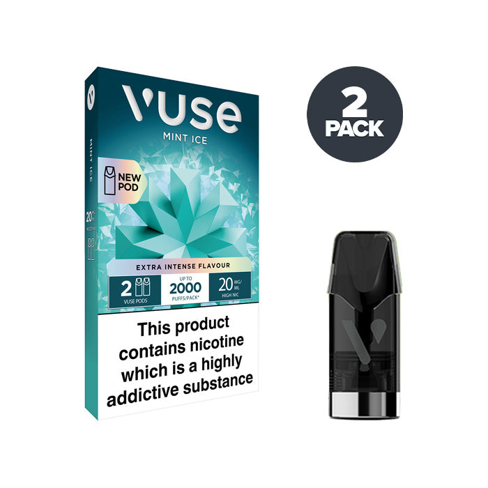 Mint Ice VUSE Extra Intense Flavour Pods 20mg