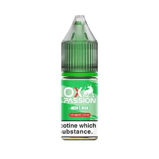 Mint Mix 10ml Nic Salt E-Liquid by OXVA Ox Passion