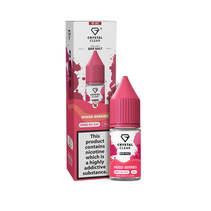 Mixed Berries Nicotine Salt by Crystal Clear