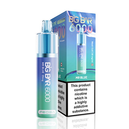 Mr Blue Feoba Big Bar 6000 Disposable Vape with Box