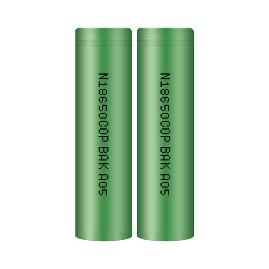 BAK N18650COP A05 30A 2500mAh Battery Twin Pack