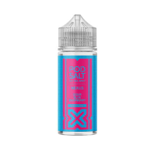 Nexus 100ml Shortfill E Liquid Sour Blue Raspberry