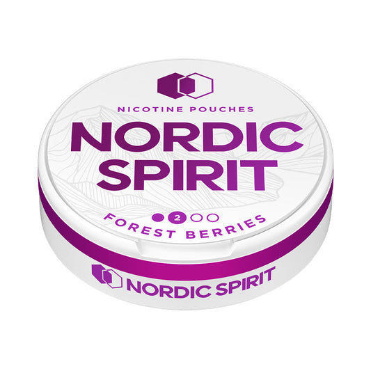 Nordic Spirit Forest Berries Nicotine Pouches Regular