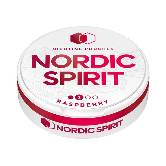 Nordic Spirit Raspberry Nicotine Pouches Regular