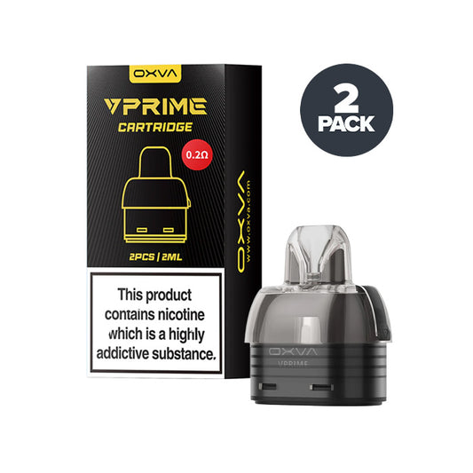 OXVA Vprime Pod Cartridge and Box